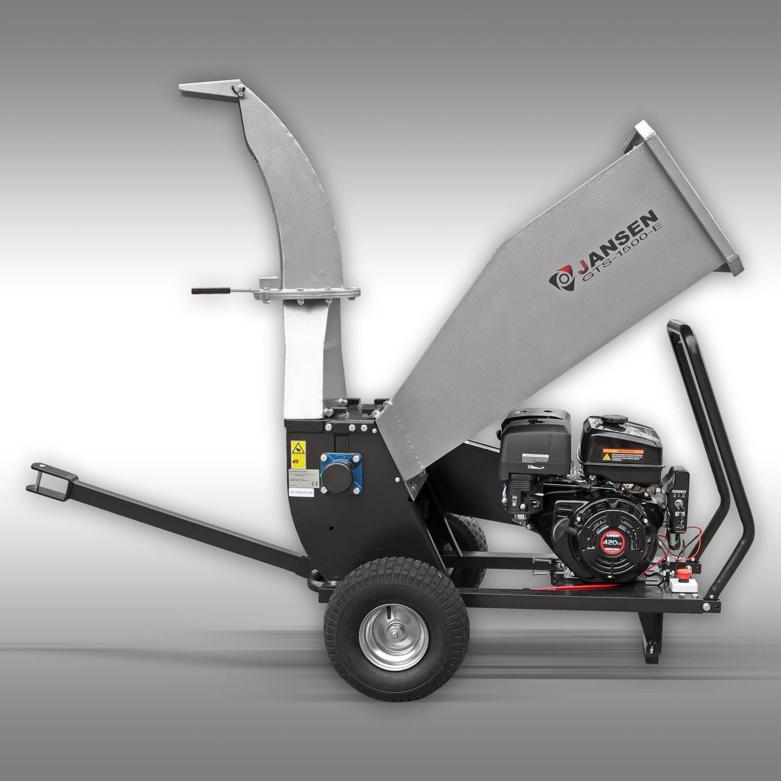 Jansen GTS 1500 Häcksler Menü